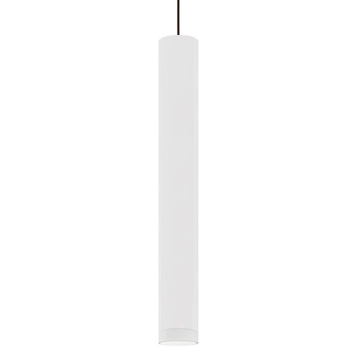 Besa Lighting Cafe 18 1 Light Cord Pendant, Bronze/White - 1XT-CAFE18WF-BR