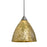 Besa Lighting Eve 1 Light LED Cord Pendant, Satin Nickel/Gold - 1XT-EVEGS-LED-SN