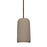 Besa Lighting Glide 1 Light LED Pendant, Bronze/Tan - 1XT-GLIDETN-LED-BR