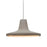 Besa Lighting Modus 1 Light LED Pendant, Satin Nickel/Tan - 1XT-MODUSTN-LED-SN