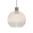 Besa Lighting Newton 6 1LT LED Cord Pendant, NK/WH/Clear - 1XT-NEWTON6WC-LED-SN