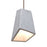 Besa Lighting Skip 1 Light LED Pendant, Bronze/Gray - 1XT-SKIPNA-LED-BR