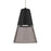 Besa Lighting Timo 1LT LED Cord Pendant, Nickel/Gray/Black - 1XT-TIMO6BS-LED-SN