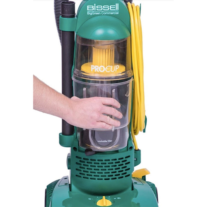 Bissell Commercial Pro Upright Dirt Cup Vacuum, Green