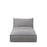 Blomus Stay Small Day Bed Patio Lounger/Reclining Headrest, Stone