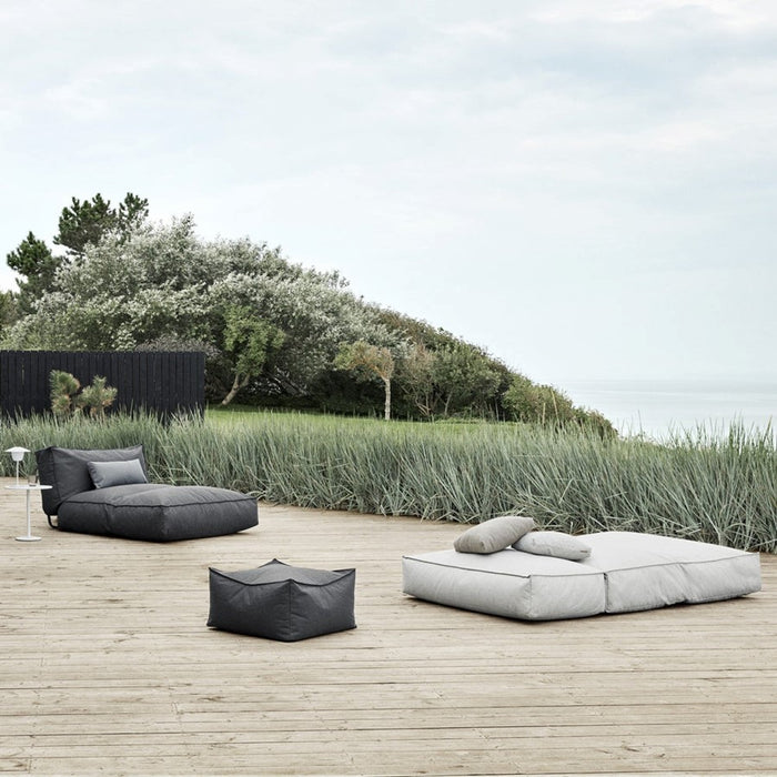 Blomus Stay Small Day Bed Patio Lounger/Reclining Headrest, Cloud