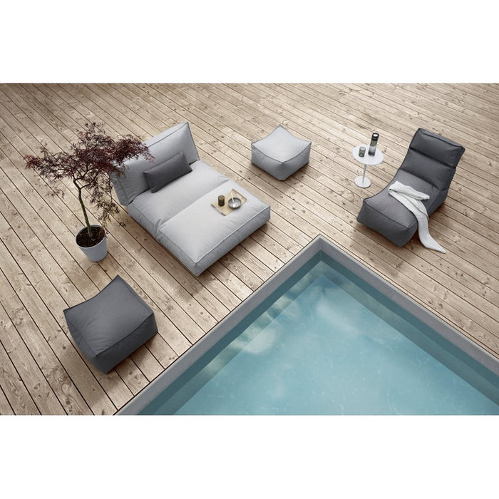 Blomus Stay Small Day Bed Patio Lounger/Reclining Headrest, Cloud