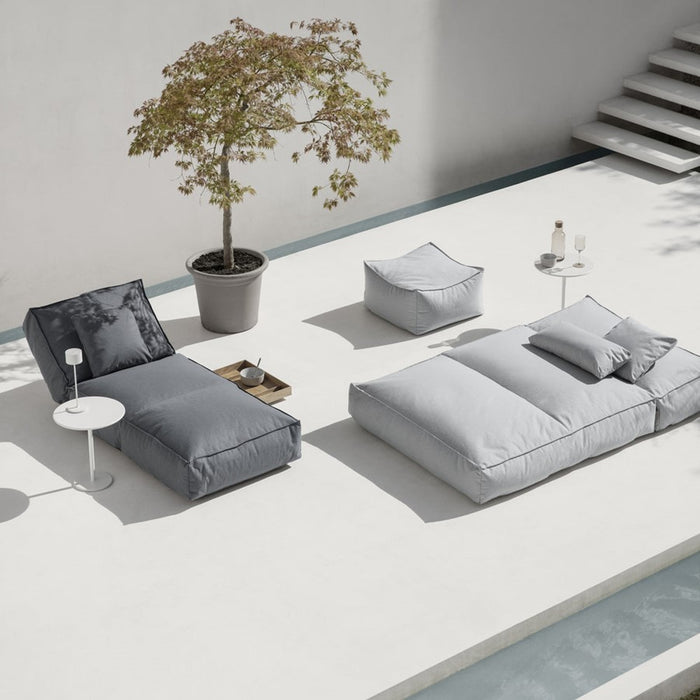 Blomus Stay Small Day Bed Patio Lounger/Reclining Headrest, Cloud