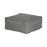 Blomus Grow Outdoor 29" Patio Pouf-Ottoman Coal