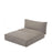 Blomus Stay Day Bed Outdoor Patio Lounger/Reclining Headrest, Earth - 62099