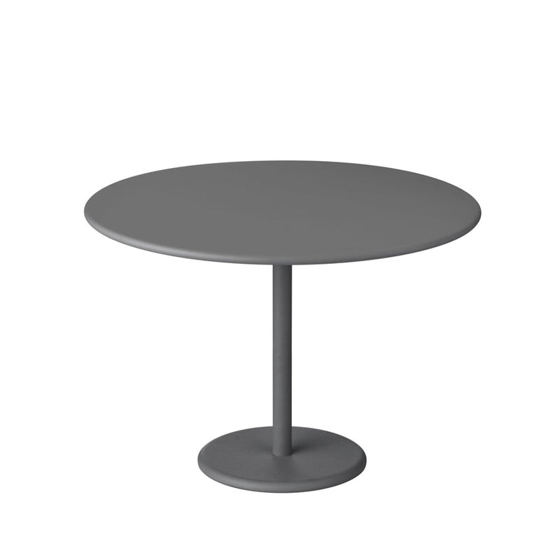 Blomus Stay Outdoor Side Table/Wide, Aluminum/Warm Grey