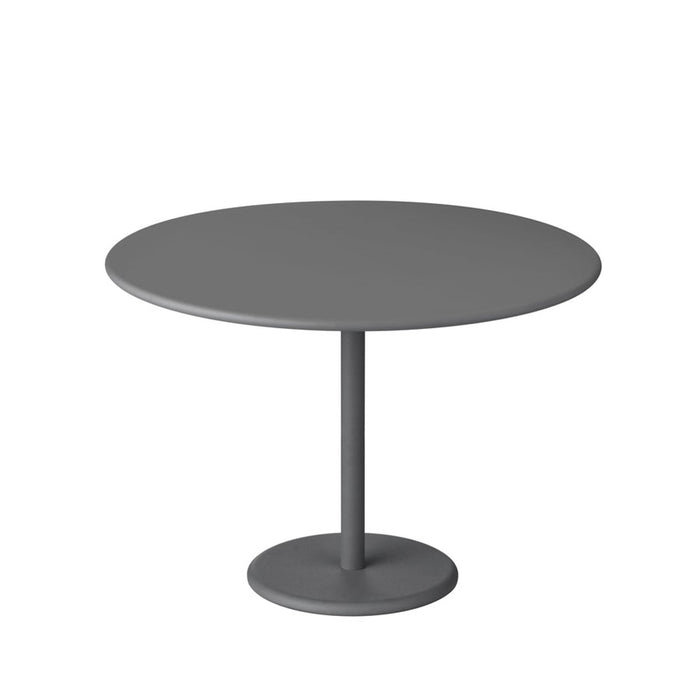 Blomus Stay Outdoor Side Table/Wide, Aluminum/Warm Grey