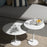 Blomus Stay Outdoor Side Table/Wide, Aluminum/Warm Grey
