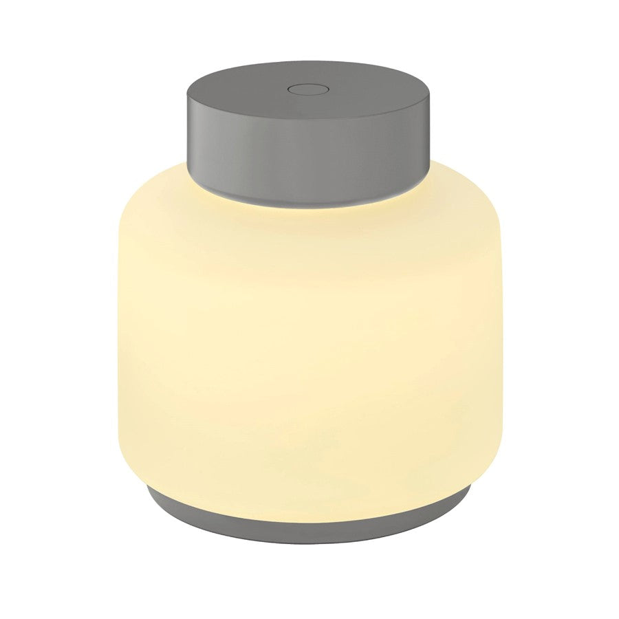 Blomus Fawn Mobile Rechargeable LED Lamp, Granite Grey - 62291