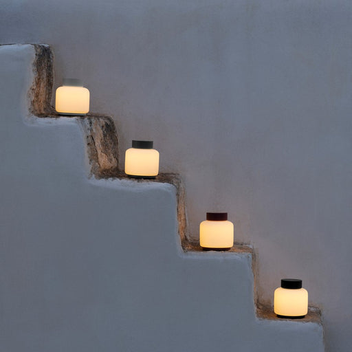 Blomus Fawn Mobile Rechargeable LED Lamp, Granite Grey