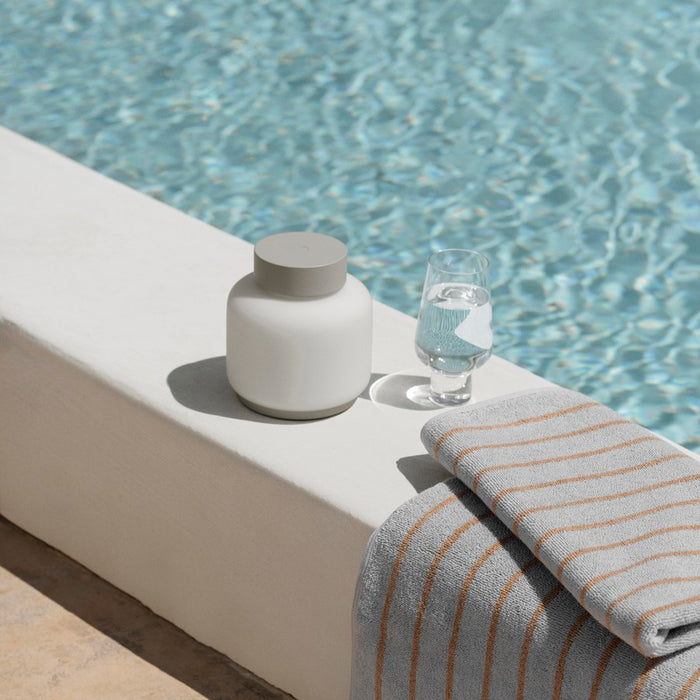 Blomus Fawn Mobile Rechargeable LED Lamp, Granite Grey