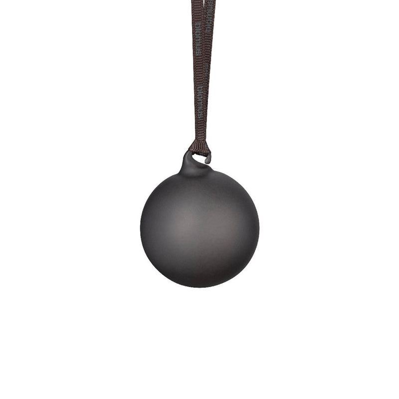 Blomus Juhla Matte Glass Ornament, Smoke, Set Of 4