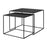Blomus Fera Set Of 2 Nesting Tables/Rectangular, Black