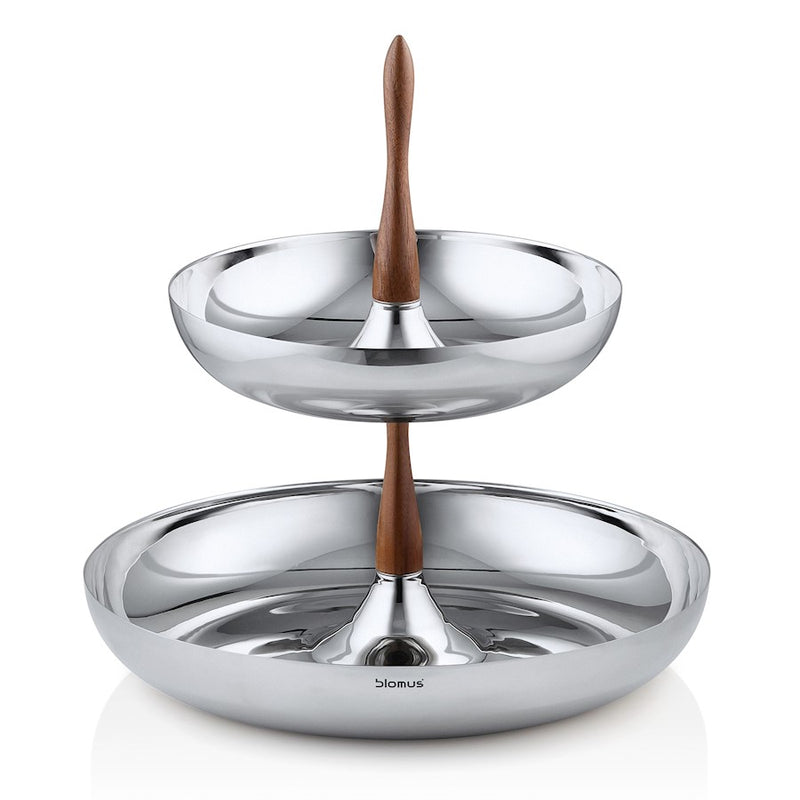 Blomus Diola 2 Tier Tray Set