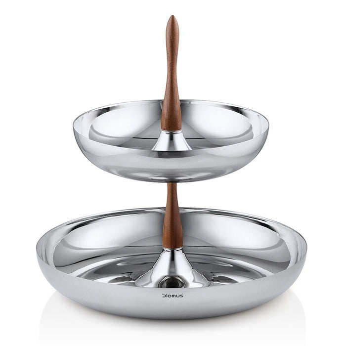 Blomus Diola 2 Tier Tray Set