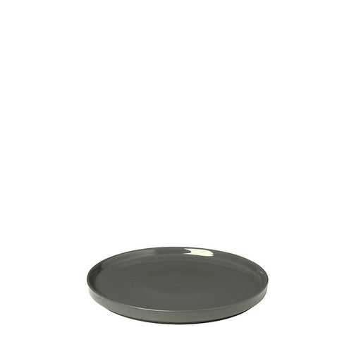 Blomus Pilar 8" Pack of 4 Dessert Plate Pewter