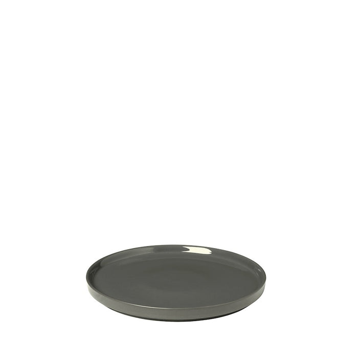 Blomus Pilar 8" Pack of 4 Dessert Plate Pewter