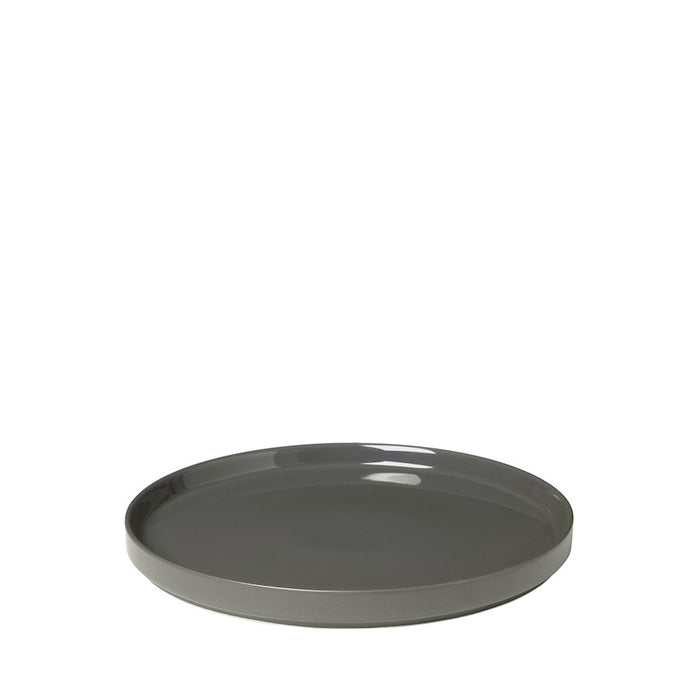 Blomus Pilar 11" Pack of 4 Dinner Plate Pewter