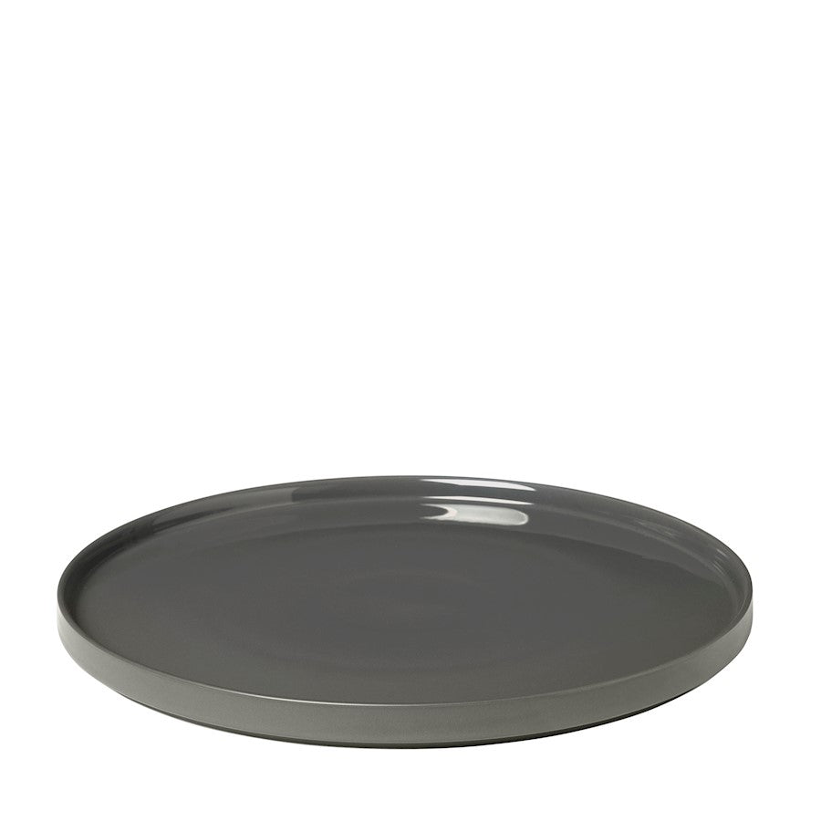 Blomus Pilar 12.75" Serving Plate Pewter
