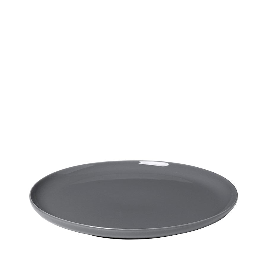 Blomus RO Pack of 4 Dinner Plates Sharkskin