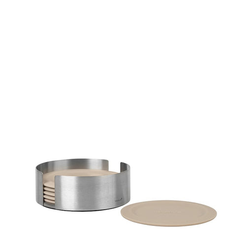 Blomus Coasters Round 6 Piece Magnet
