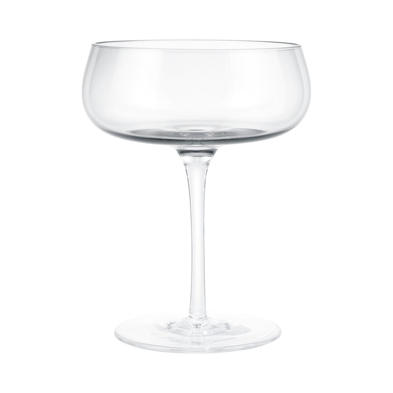Blomus Belo Champagne Saucers, Set Of 2, Clear Glass
