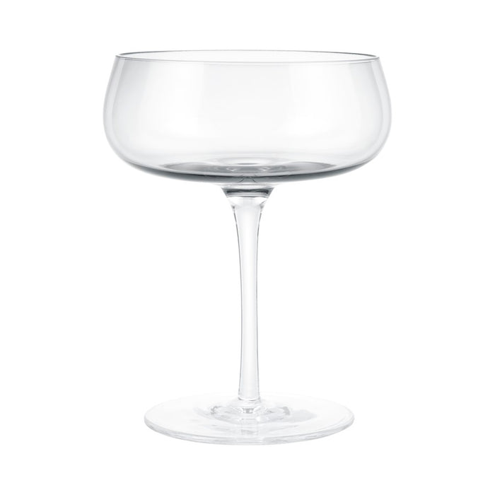Blomus Belo Champagne Saucers, Set Of 2, Clear Glass