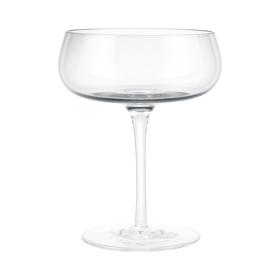 Blomus Belo Champagne Saucers, Set Of 2, Clear Glass