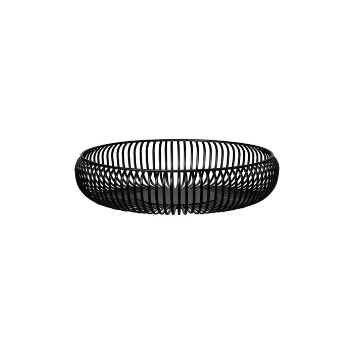 Blomus Lito Decorative Steel Bowl/Large, Black - 64553