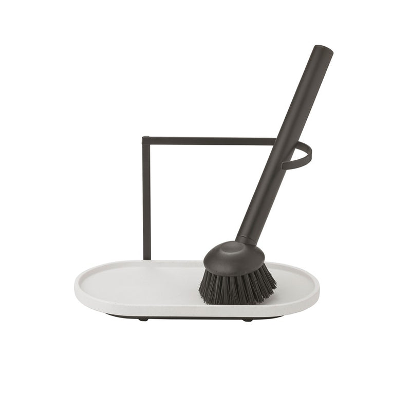 Blomus Dhuva Dishwashing Set/Brush, White
