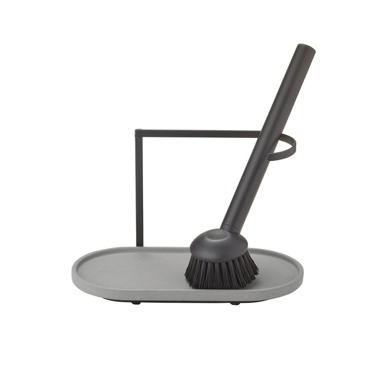 Blomus Dhuva Dishwashing Set/Brush, Micro Chip (Grey)