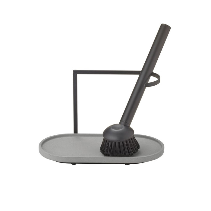 Blomus Dhuva Dishwashing Set/Brush, Micro Chip (Grey) - 64559