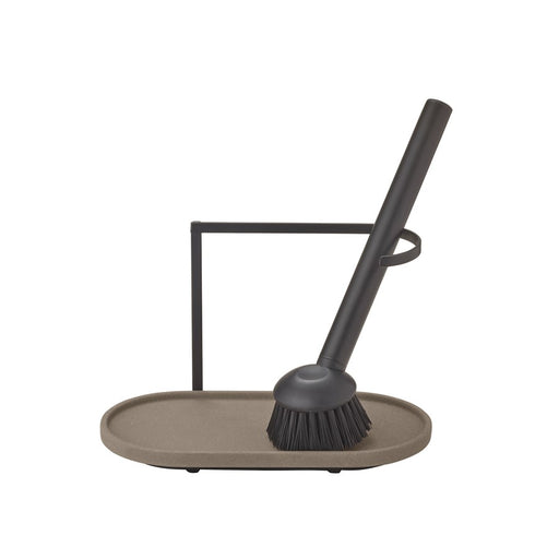 Blomus Dhuva Dishwashing Set/Brush, Mourning Dove (Grey/Brown) - 64560
