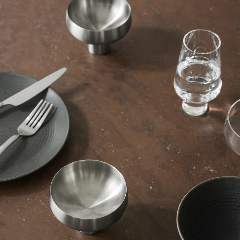 Blomus Koyoi Stainless Steel Champagne Coupe Set Of 2