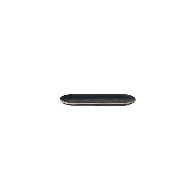 Blomus Baki Wood Tray, Black, Small