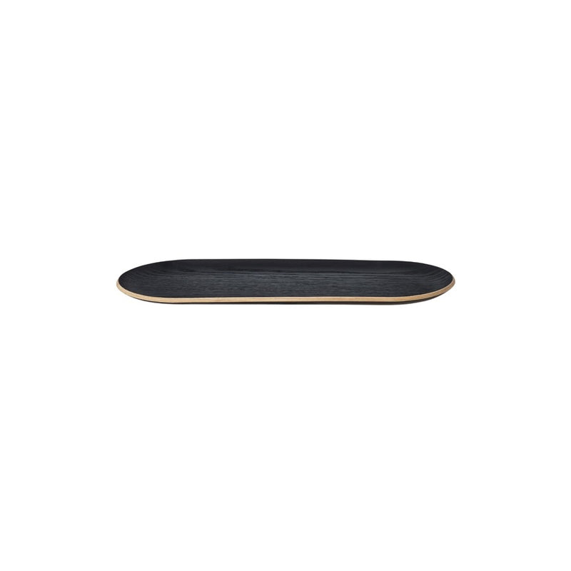 Blomus Baki Wood Tray, Black, Medium