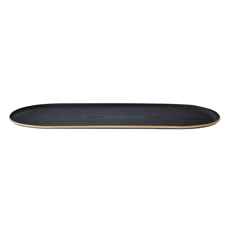 Blomus Baki Wood Tray, Black, Large