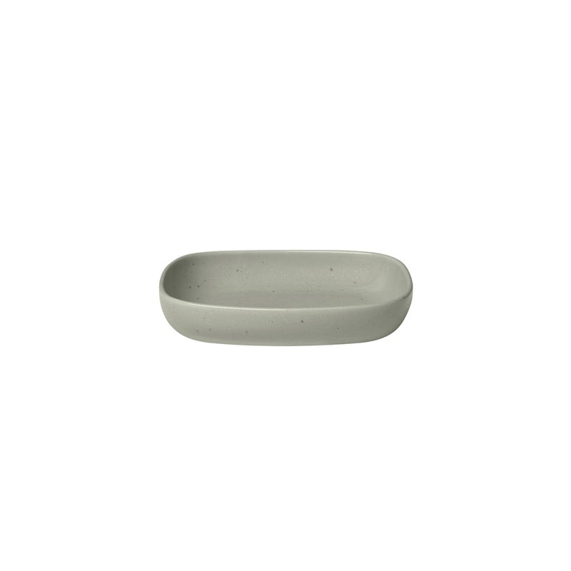 Blomus Vahlo Stoneware Side Plate, Mirage Grey