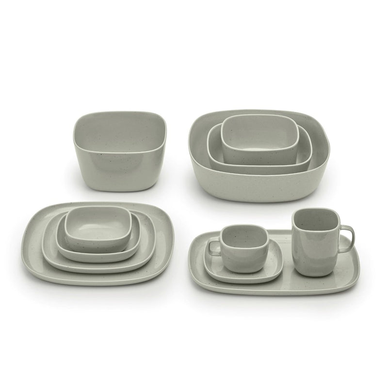 Blomus Vahlo Stoneware Side Plate, Mirage Grey
