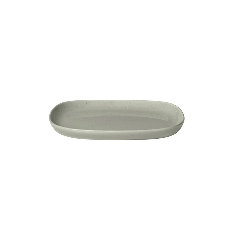 Blomus Vahlo Stoneware Dessert Plate, Mirage Grey