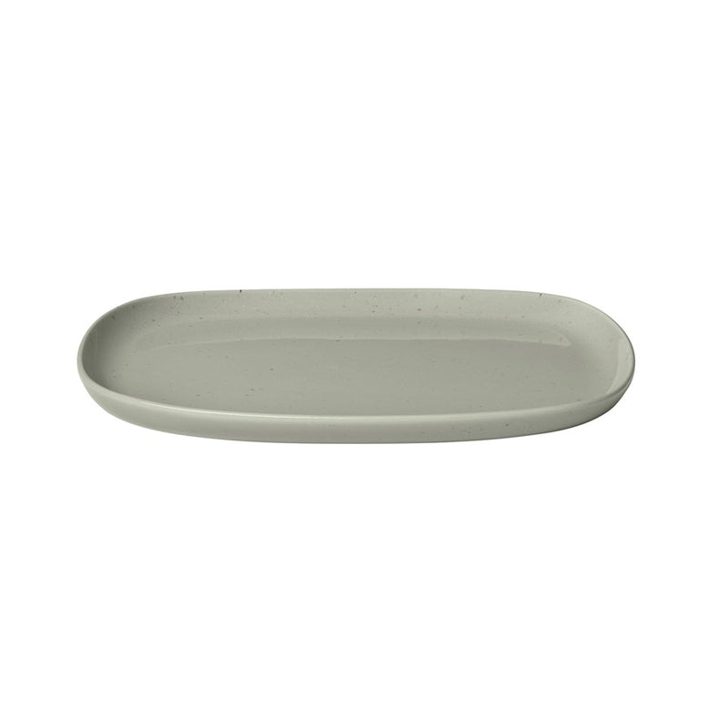 Blomus Vahlo Stoneware Dinner Plate, Mirage Grey
