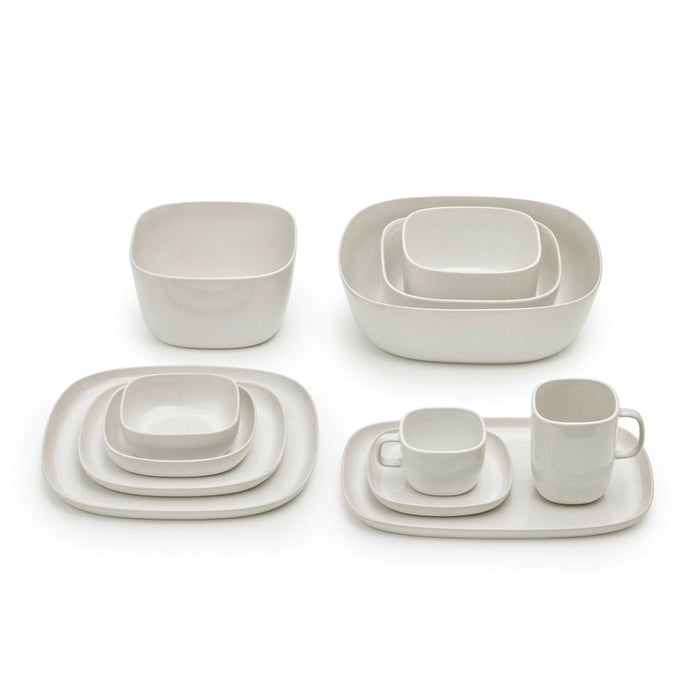 Blomus Vahlo Stoneware Serving Platter, Mirage Grey