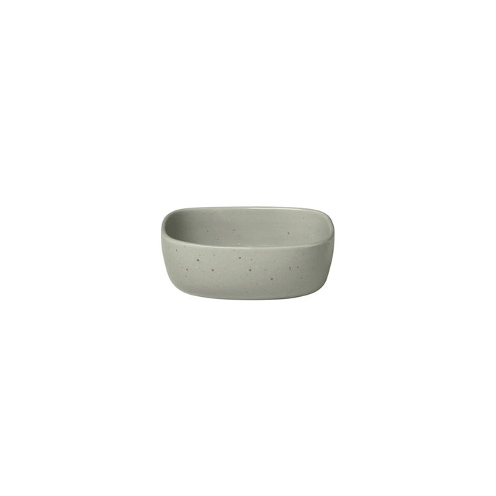Blomus Vahlo Stoneware Shallow Bowl, Mirage Grey - 64756