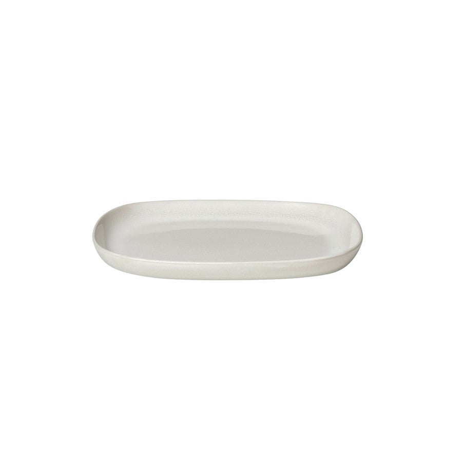 Blomus Vahlo Stoneware Dessert Plate, Moonbeam