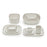 Blomus Vahlo Stoneware Dessert Plate, Moonbeam